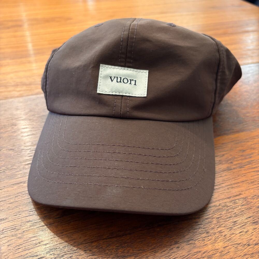 Vuori Adult Brown Adjustable Baseball Hat One Size